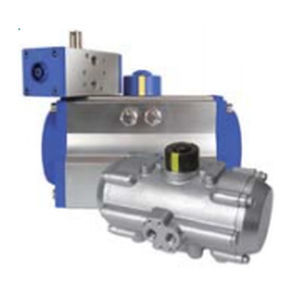 Actionneur pneumatique - NK series - Nutork Corp. - rotatif / à pignon et crémaillère / double effet