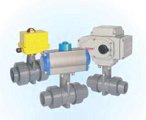 Vanne à boisseau sphérique - VP series - Nutork Corp. - manuelle / pneumatique / électrique