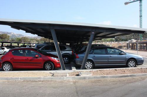 Abri de voiture solaire - Europa Prefabri