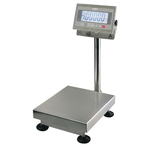 Balance à plate-forme - FK Series - COBOS PRECISION, S.L. - numérique / en acier inoxydable / étanche