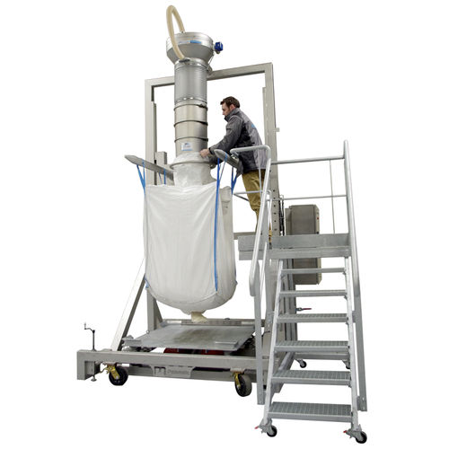Station de remplissage de big-bag mobile - FlowMatic® 07 - Palamatic Process - de poudre / pour l'industrie agroalimentaire