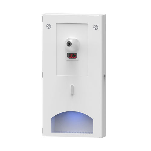 Distributeur de liquides - eSanitizer - Grupo Eos Ibérica - automatique / vertical / mural