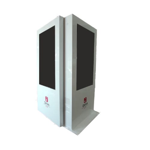 Totem numérique - eT&oacute;tem Xtrem Dual Side - Grupo Eos Ibérica - double écran