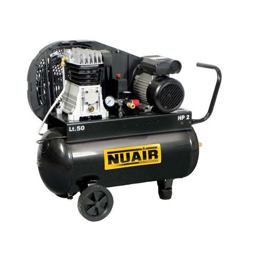 Compresseur à piston - B2800/50 CM2 - NUAir compressors - d'air / à moteur électrique / sur roulette