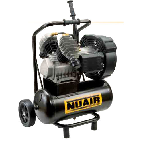 Compresseur à piston - GVM/24 PCM - NUAir compressors - d'air / à moteur électrique / sur roulette