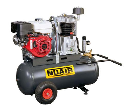 Compresseur à piston - NB7/9S/100 Honda - NUAir compressors - d'air / à moteur diesel / sur roulette