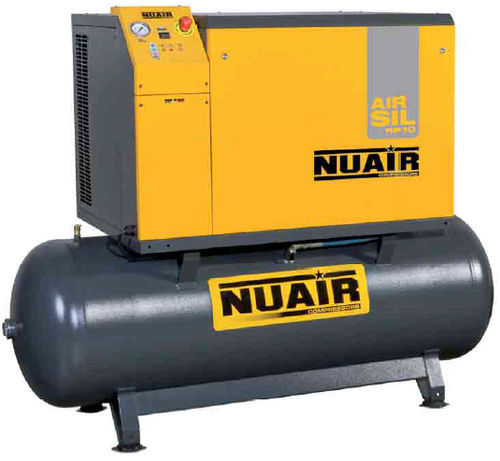 Compresseur à piston - AIR SIL3 NB10/10FT/500 SD - NUAir compressors - d'air / à moteur électrique / stationnaire