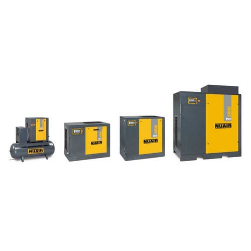 Compresseur à vis - Sirio 31 - 38 series - NUAir compressors - rotatif / d'air / à moteur électrique