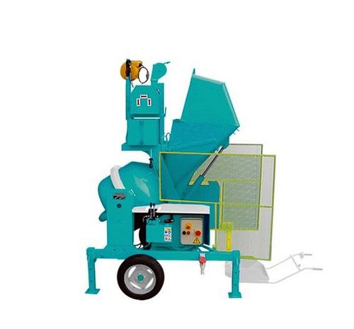 Bétonnière diesel - C500 RI - OMAER Srl - électrique / hydraulique / mobile