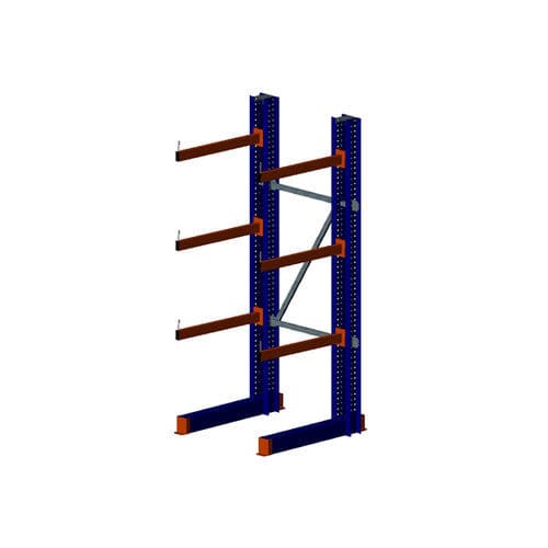 Rayonnage cantilever - KIMER - pour charges moyennes / pour charges légères / pour charges longues