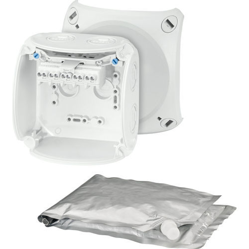 Boîte de dérivation murale - WP 0402 G - Hensel - UL / sans halogène / résistante aux intempéries