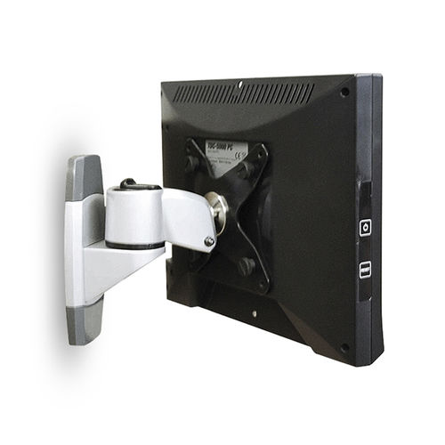 Support pour moniteur mural - VESA 75/100 - ELCOM - flexible