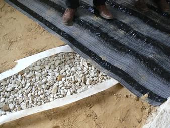 Géotextile non-tissé aiguilleté - SOMTUBE FTB - AFITEXINOV - en béton / en polyéthylène / pour chantier