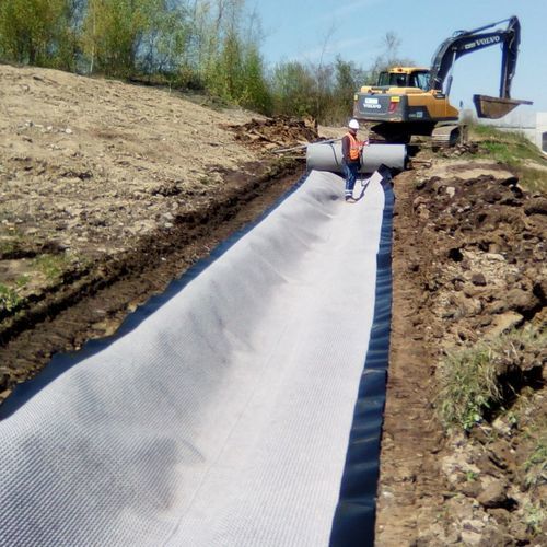 Géotextile non-tissé aiguilleté - STABILINER ALVEO - AFITEXINOV - en PP / en PE / de retenue