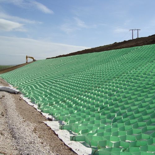 Géotextile non-tissé aiguilleté - ALVEOTER - AFITEXINOV - en polyester / pour sol