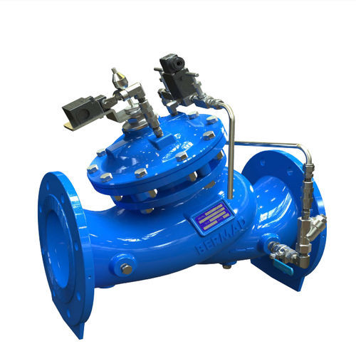 Clapet anti-retour à membrane - WW-740 - BERMAD CS Ltd - à bride / hydraulique