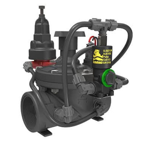 Vanne à membrane - IR-220-55-3W-X - BERMAD CS Ltd - électrique / à commande électrique / hydraulique
