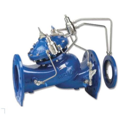 Vanne à membrane - WW-772-U - BERMAD CS Ltd - à commande hydraulique / de contrôle / de régulation