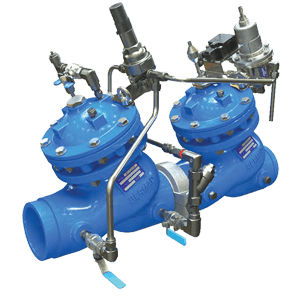Vanne à membrane - BC-72S-H-P - BERMAD CS Ltd - à commande hydraulique / de réduction de pression / double