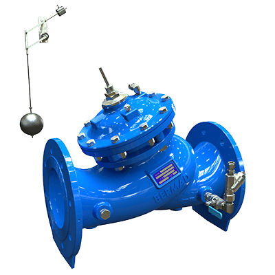 Vanne à membrane - WW-750-66 EN/ES - BERMAD CS Ltd - hydraulique / à commande hydraulique / à flotteur