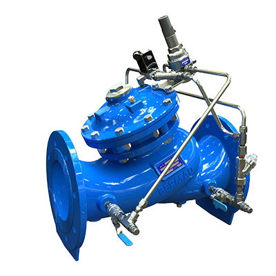 Vanne à soupape - WW-720-59 - BERMAD CS Ltd - à commande hydraulique / de contrôle / double
