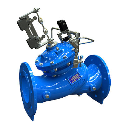 Vanne à membrane - WW-745  - BERMAD CS Ltd - à commande électrique / hydraulique / à commande hydraulique