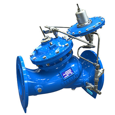 Vanne à membrane - WW-750-80 - BERMAD CS Ltd - hydraulique / pilote / de contrôle de niveau