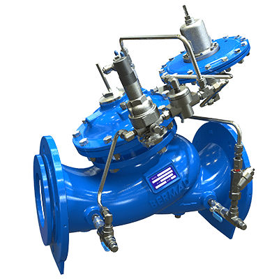 Vanne à membrane - WW-757-80-U - BERMAD CS Ltd - hydraulique / de contrôle de débit / pilote