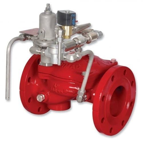 Vanne à membrane - FP-400E-3DC - BERMAD CS Ltd - à commande électrique / d'arrêt / à régulation de débit