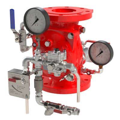 Vanne à membrane - FP-400E-4D - BERMAD CS Ltd - à commande pneumatique / de régulation / pour l'eau