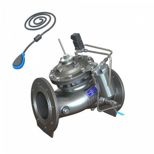 Vanne à membrane - MN-750-65 - BERMAD CS Ltd - à commande hydraulique / à flotteur / de contrôle de niveau