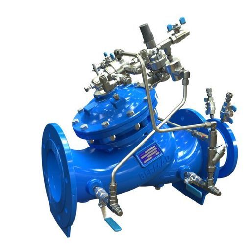 Vanne à membrane - 792-U - BERMAD CS Ltd - à commande hydraulique / de réduction de pression / d'arrêt