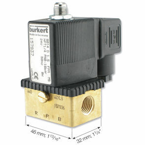 Électrovanne à action directe - 6014 - BERMAD CS Ltd - 3 voies / NF / NO