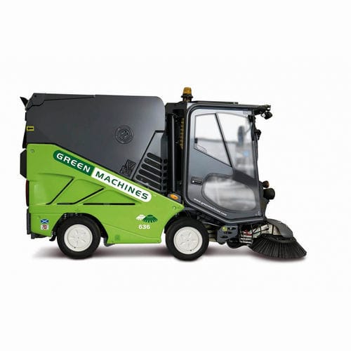 Balayeuse pour véhicule porteur - 636 (GM6)  - CMAR - électrique / d'extérieur / de feuilles