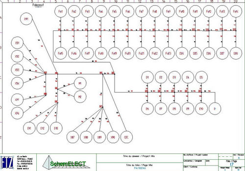 Logiciel de CAO électrique - SchemHARNESS - FTZ INFORMATIQUE - pour faisceau électrique