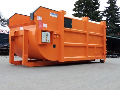 Compacteur de déchets organique - Paktor 10 - GILLARD SAS - humide / mobile / monobloc