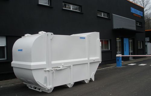 Compacteur de déchets mélangés - Paktor 5 - GILLARD SAS - organique / mobile / monobloc