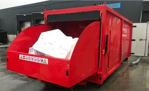 Compacteur de polystyrène - ORK MK9 - GILLARD SAS - mobile / monobloc