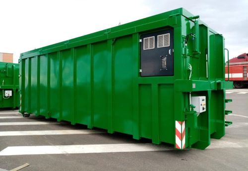 Benne à déchets en métal - GILLARD SAS - hydraulique