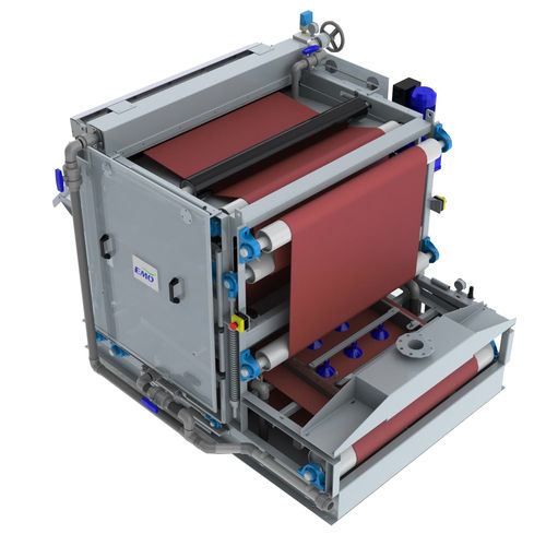 Filtre-presse à bande - max. 12 m³/h | OMEGA 100000 - EMO SAS - automatique / pour traitement de boue