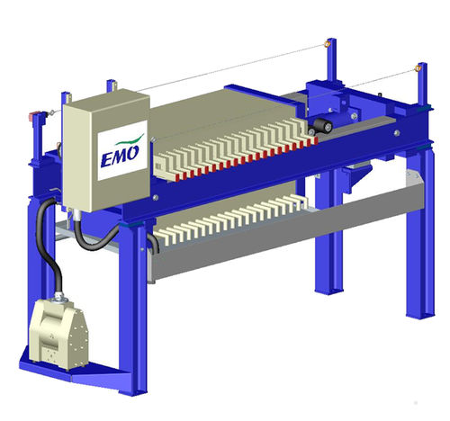 Filtre-presse à plateau - 35 - 1 300 L | FPM - EMO SAS - manuel / pour traitement de boue