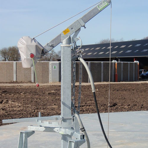 Potence sur colonne - LANDIA AS - de levage / en inox