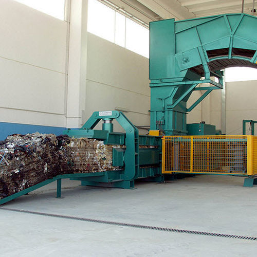 Presse à balles pour plastique - MAC 108L/1 - MACPRESSE EUROPA SL - horizontale / à chargement par le haut / à canal