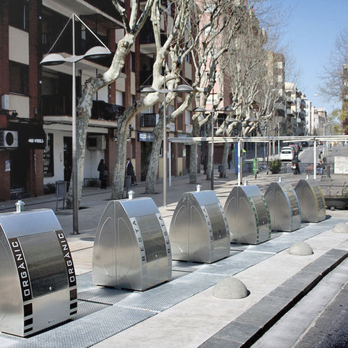 Conteneur à déchets ménagers - Underground - NORD ENGINEERING SRL - modulaire