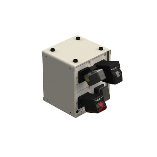 Chargeur de batterie pour outillage électroportatif - HST-MV3-04W - HS-Technik GmbH - de bureau / Li-ion / Ni-Cd
