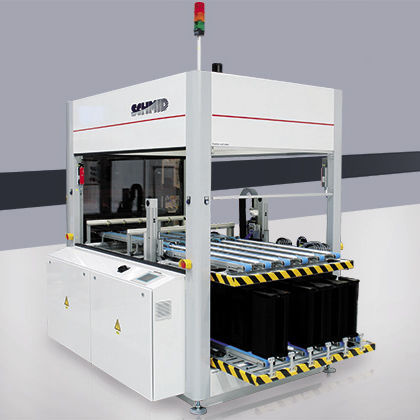 Système de chargement et déchargement pour déchargeur - SCHMID - de wafer