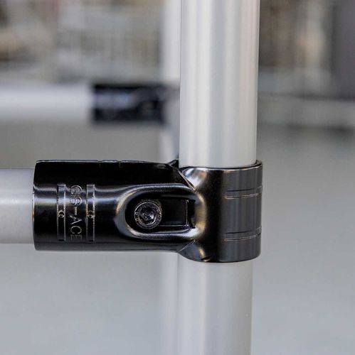 Connecteur de tube en acier - BeeWaTec AG - coudé / en T / rond