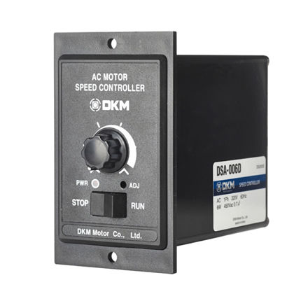Contrôleur de vitesse à potentiomètre - DSA - DKM Motor Co., Ltd. - AC / compact / pour panneau frontal