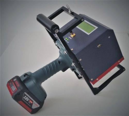 Machine de marquage par micro-percussion - MKP-054 - Fischer OHG Engineering&Design - portable / pour data-matrix / sur batterie