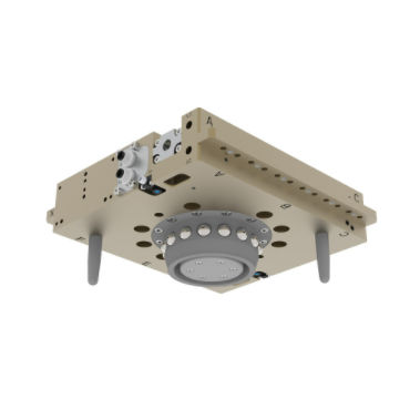 Changeur d'outil pour robots - TK-330-SQ-DV-R - IPR - Intelligente Peripherien für Roboter GmbH - pneumatique / avec magasin linéaire